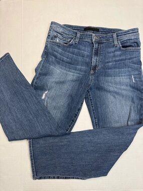 JOE'S Niki High Waist Rip. Roll Hem Boyfriend Jeans in Benezette Women Sz 30